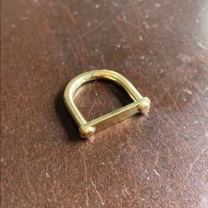 Gold Miansai ring